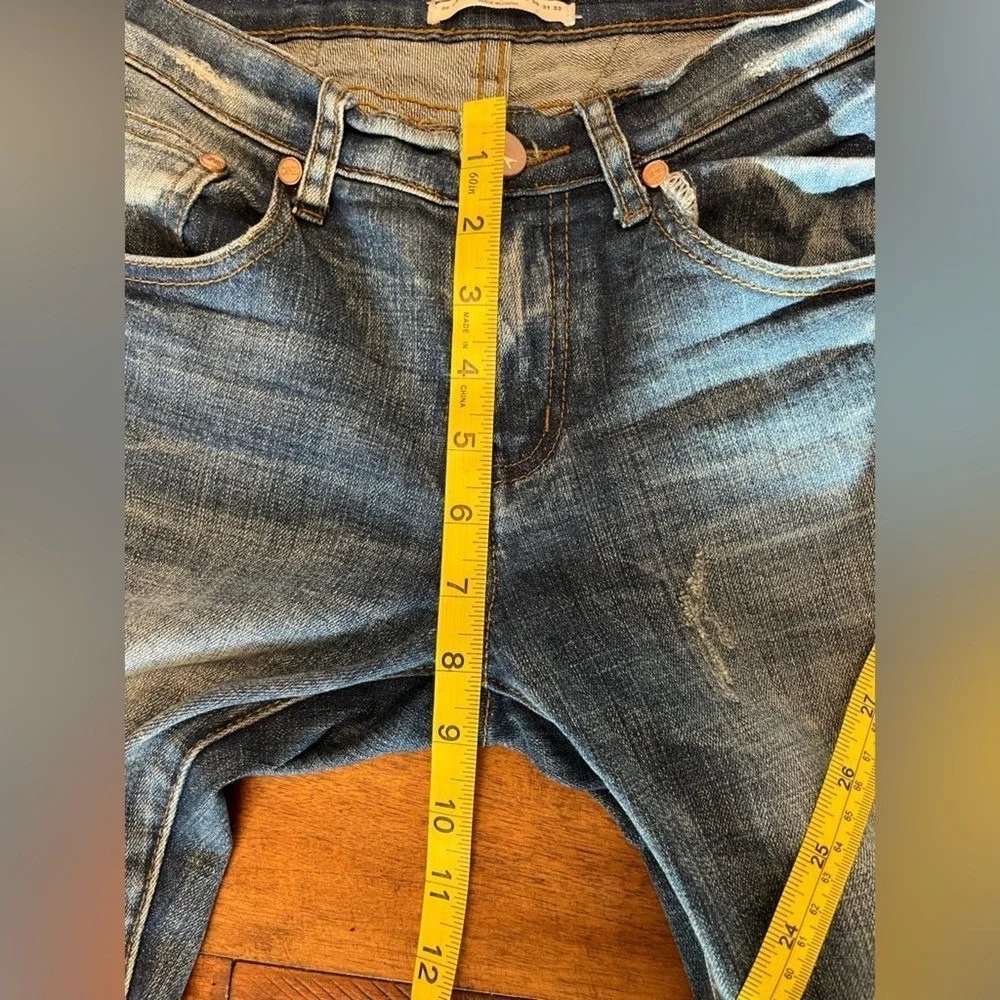 ONE X ONE-TEASPOON‎ DISTRESSED JEAN